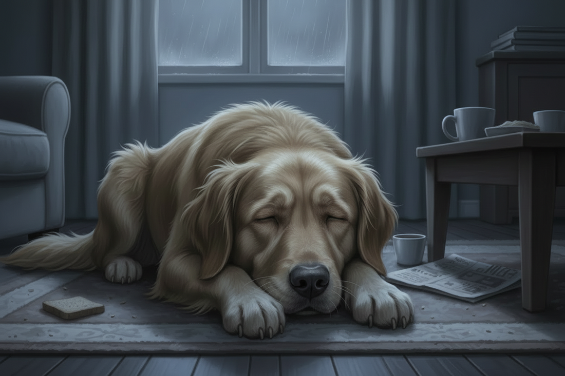Sleepy puppy