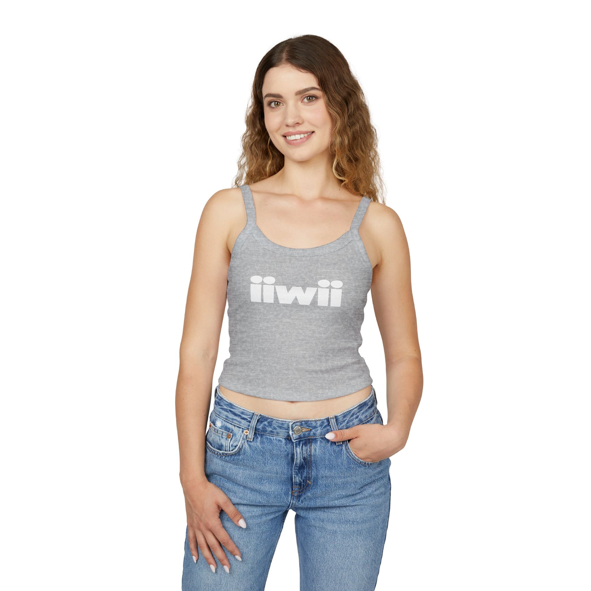iiwii - Women's Spaghetti Strap Tank Top - iiwiiyolo Clothing
