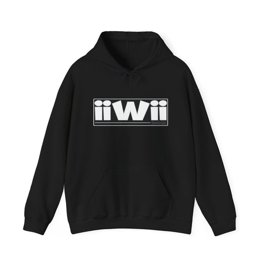 iiWii Retro Logo Hoodie — Vintage Gaming Graphic Sweatshirt