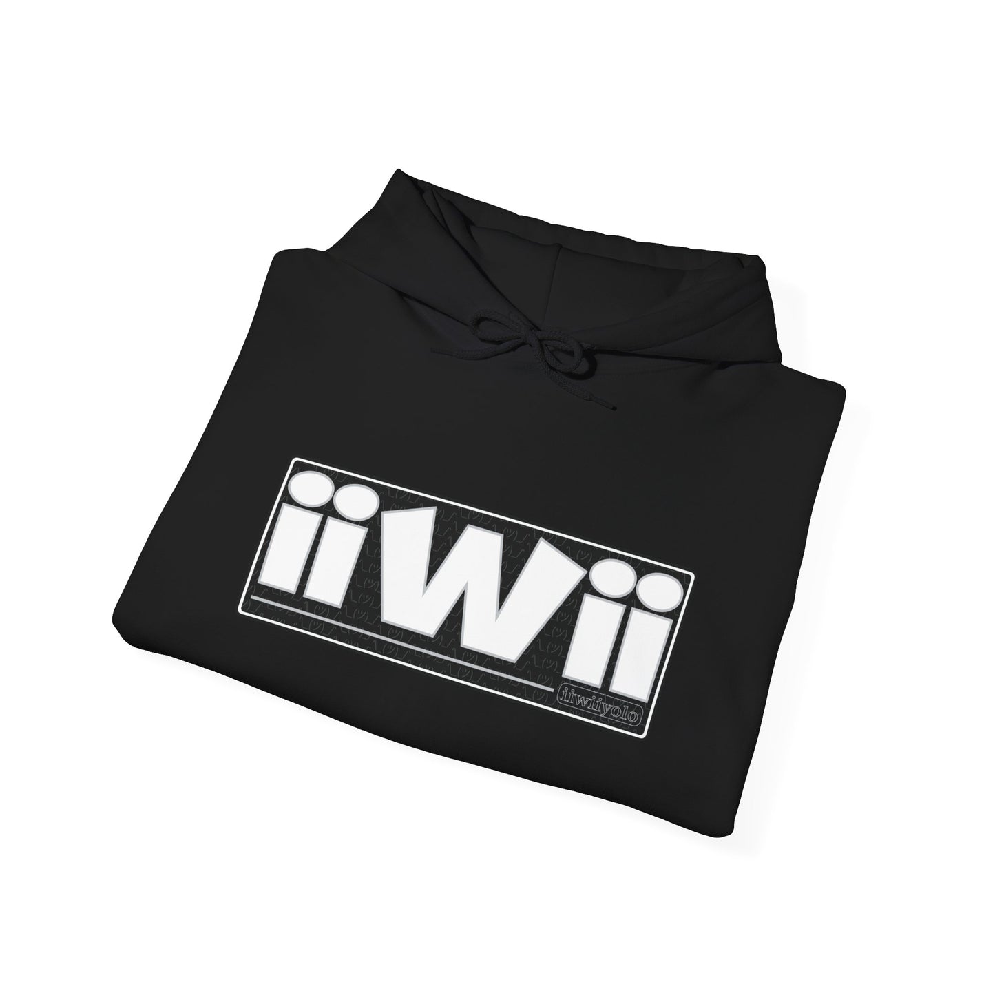 iiWii Retro Logo Hoodie — Vintage Gaming Graphic Sweatshirt