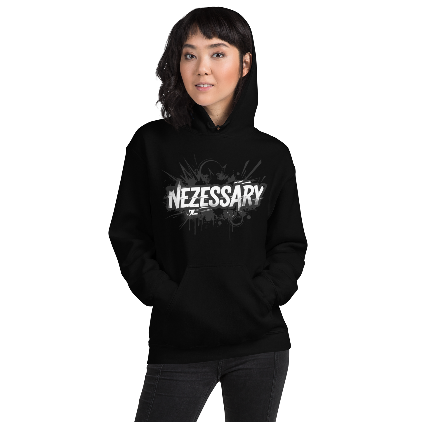"Nezessary" - Unisex Streetwear Hoodie