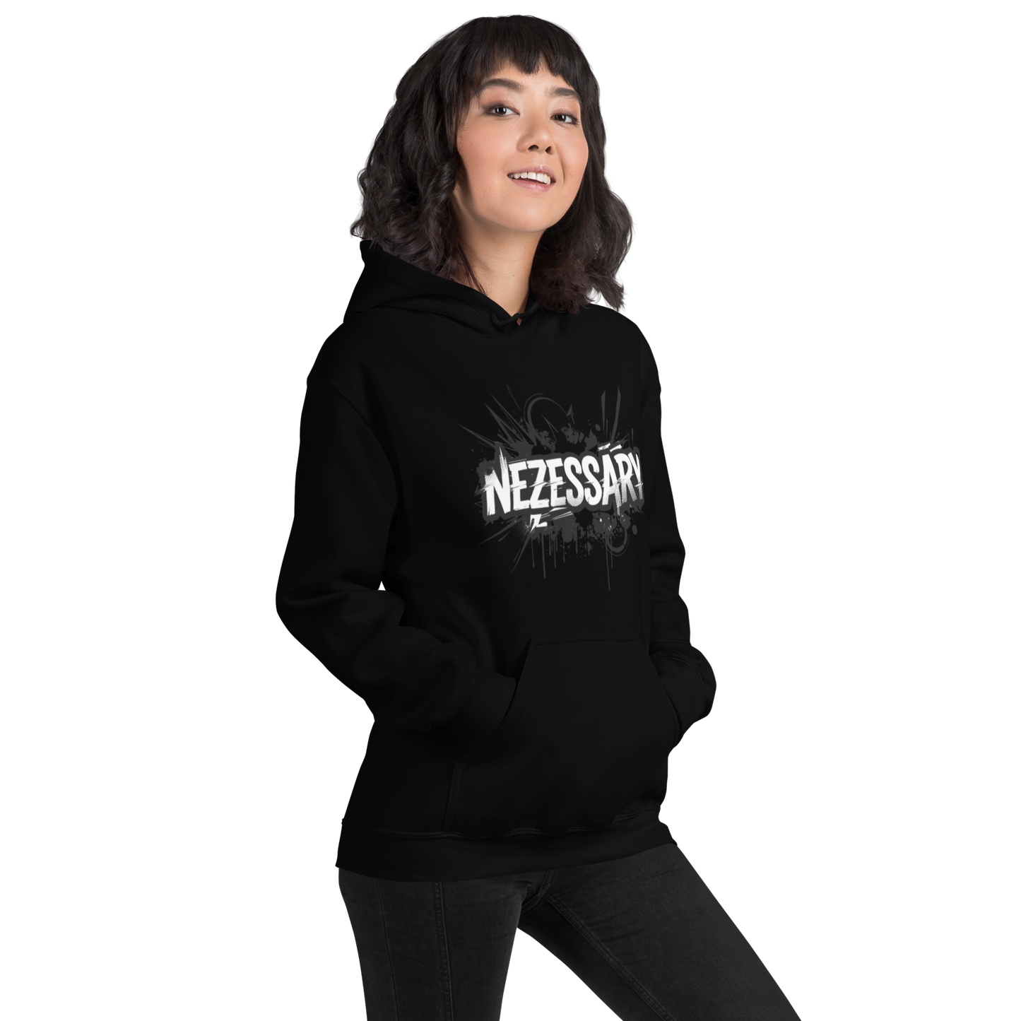 "Nezessary" - Unisex Streetwear Hoodie