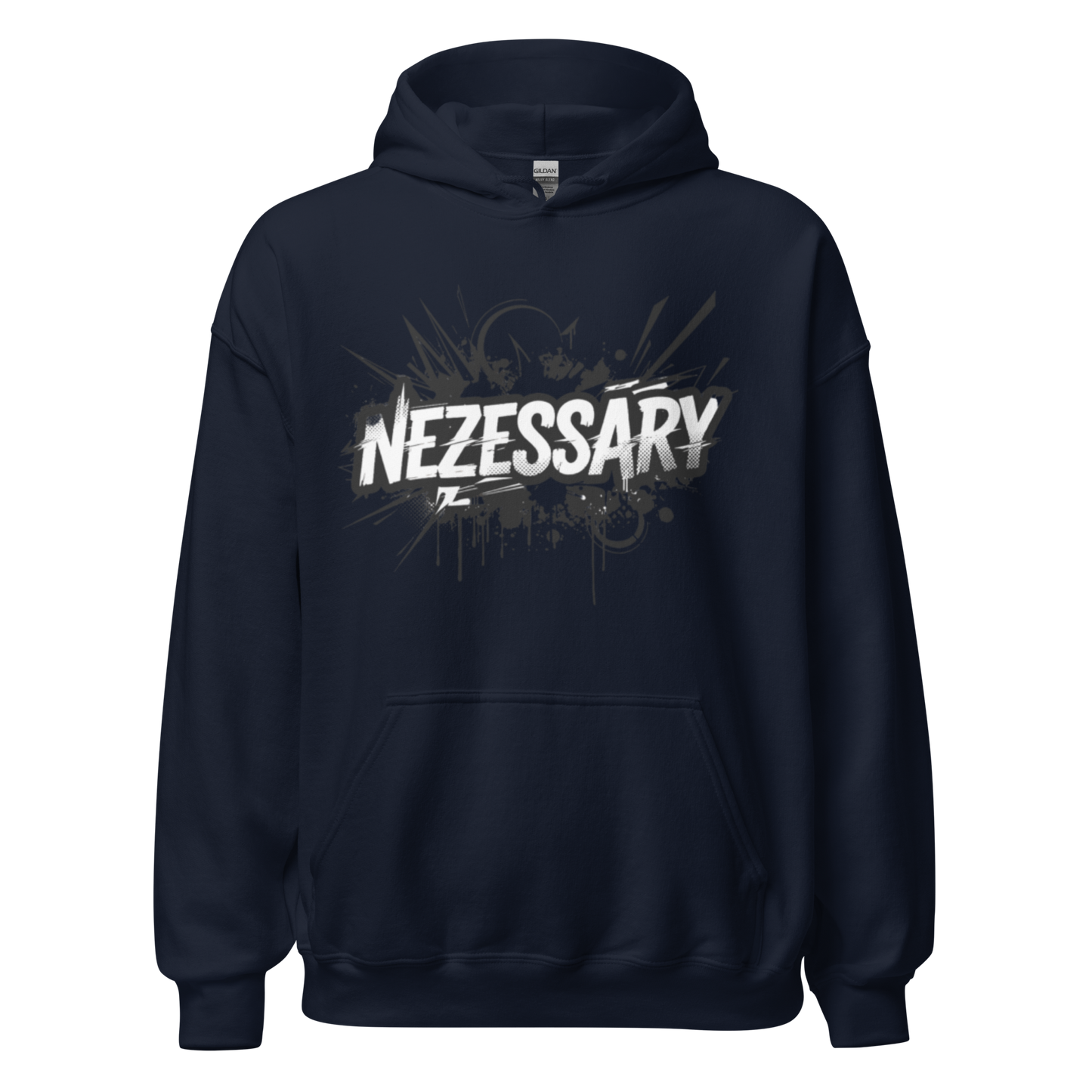 "Nezessary" - Unisex Streetwear Hoodie