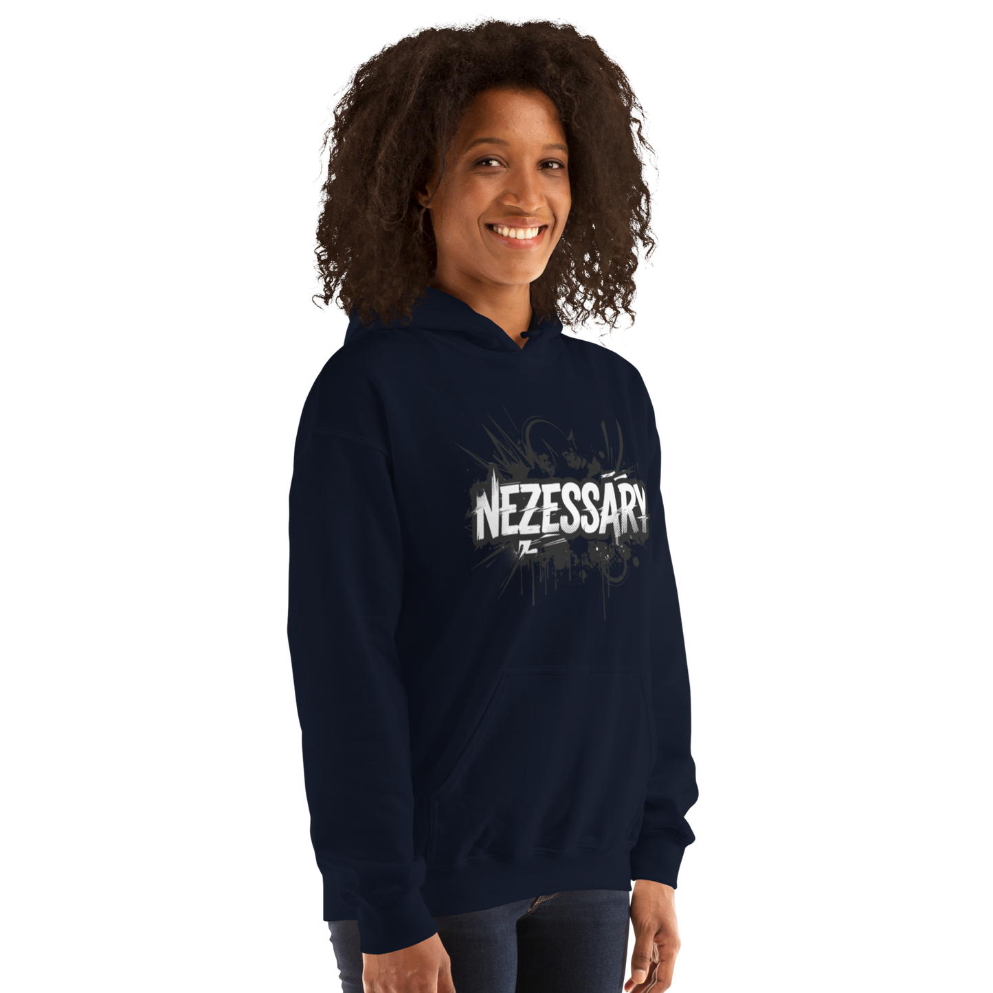 "Nezessary" - Unisex Streetwear Hoodie