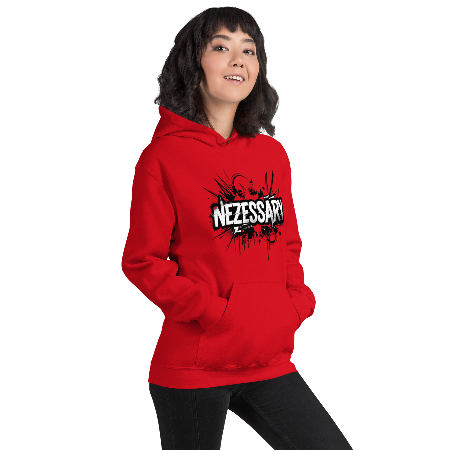 "Nezessary" - Unisex Streetwear Hoodie