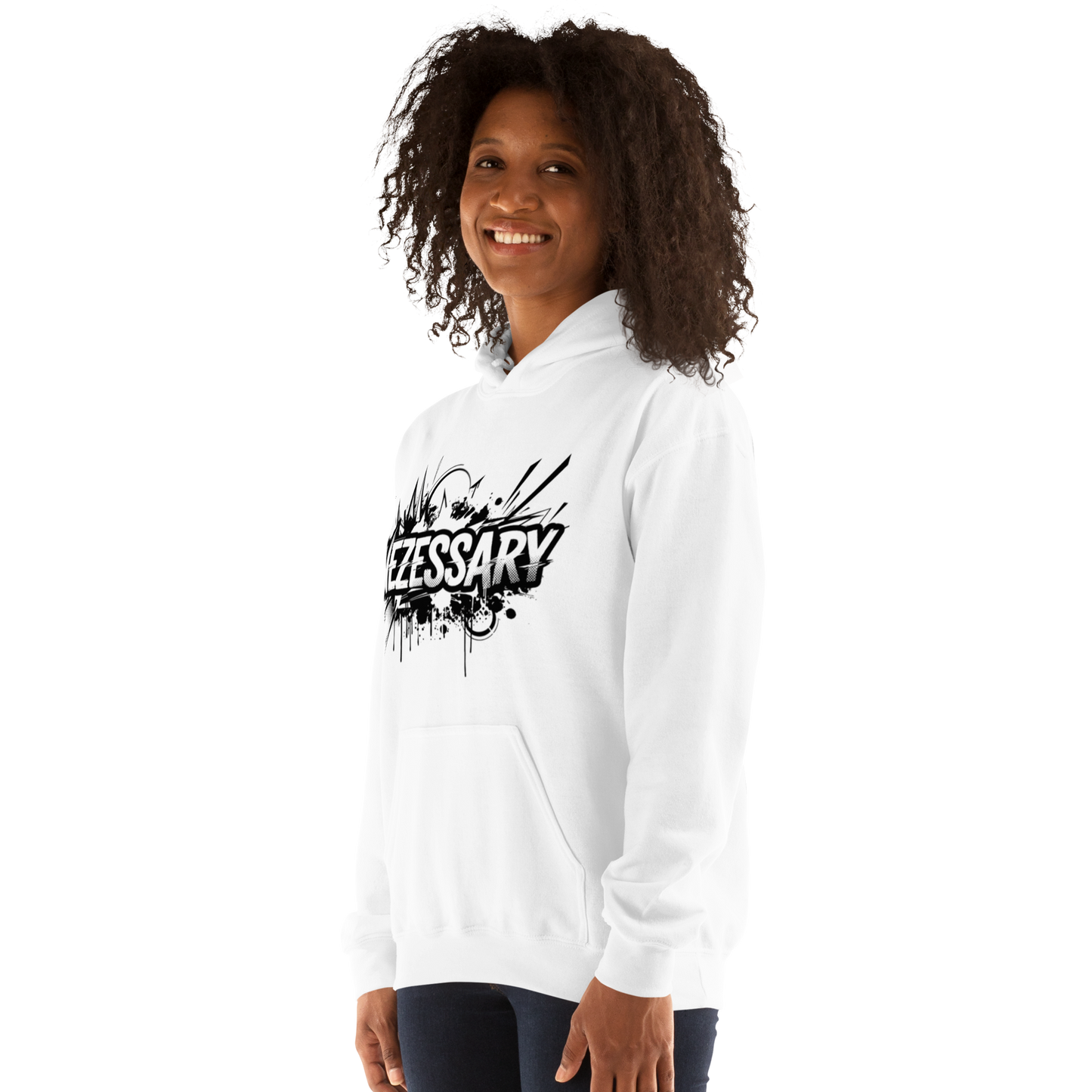 "Nezessary" - Unisex Streetwear Hoodie